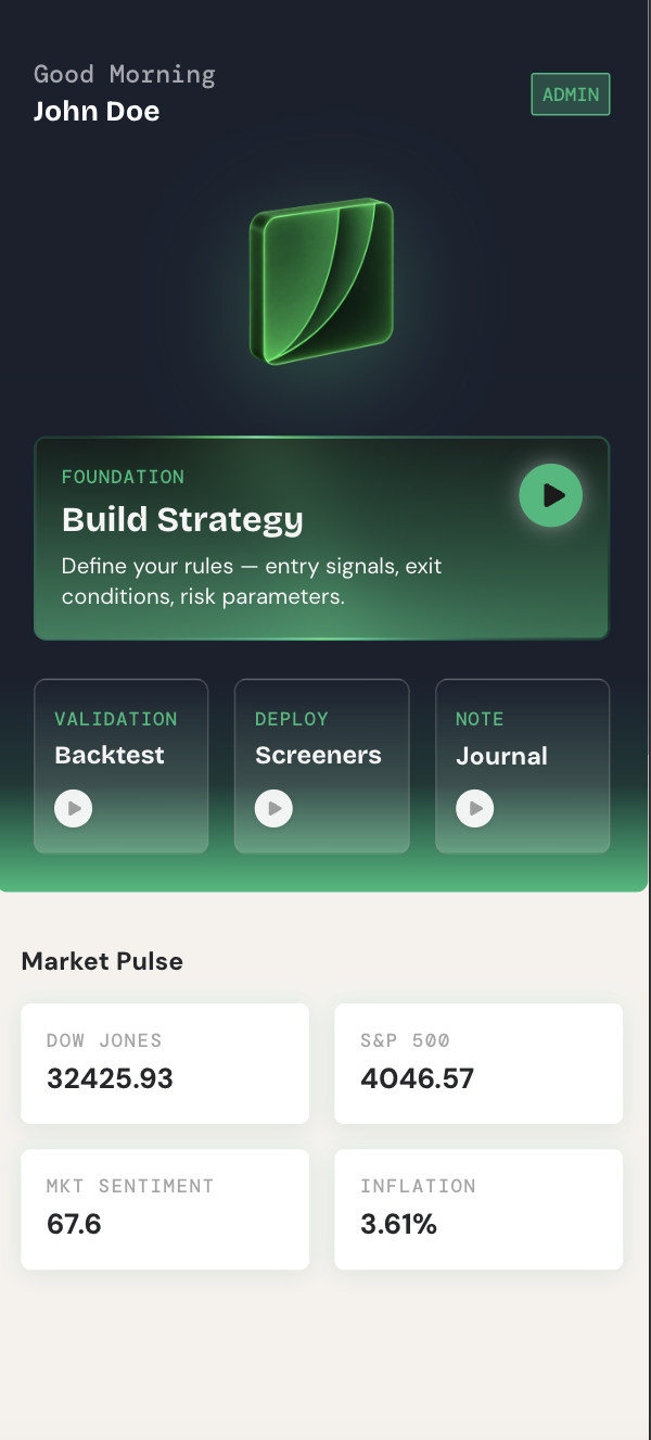 A portfolio that reads itself